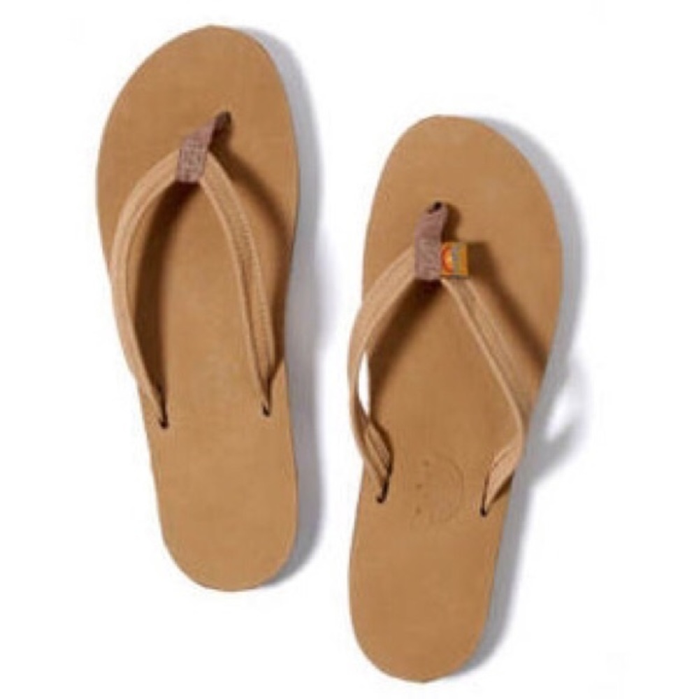Thin Strap Rainbow Sandals Size 10, brand new